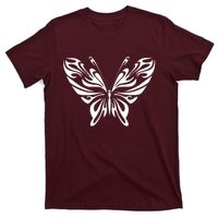 Grunge Butterfly Pattern T-Shirt