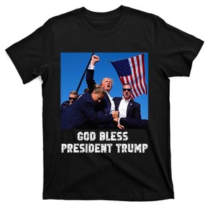 God Bless President Trump Donald Trump 2024 T-Shirt