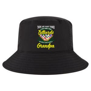 Grandpa Billiards Pool Game Player Ball Stick Papa Gift Cool Gift Cool Comfort Performance Bucket Hat