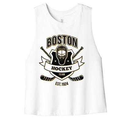 Glitch Bruin Party Tailgate Women's Racerback Cropped Tank