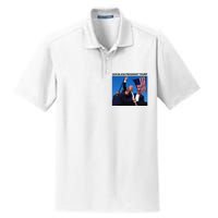 God Bless President Trump Shooting At Donald Trump Rally Dry Zone Grid Polo