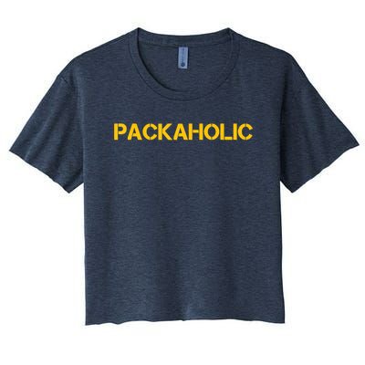 Green Bay Packaholic Women's Crop Top Tee