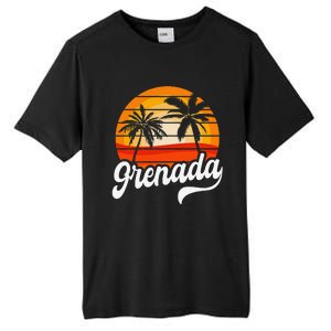 Grenada Beach Palm Tree Grenadian Vacation Tall Fusion ChromaSoft Performance T-Shirt