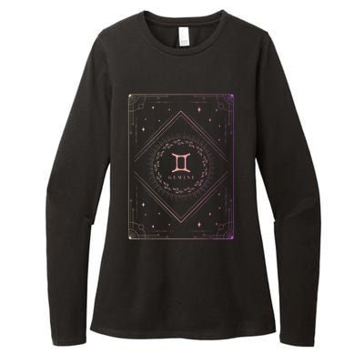 Gemini Birthday Present Wo Zodiac Sign Gemini Womens CVC Long Sleeve Shirt