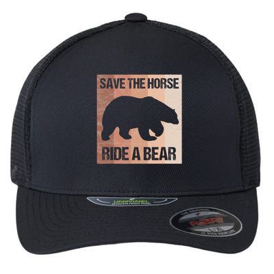 Gay Bear Pride Lgbt Homosexuality Gift Flexfit Unipanel Trucker Cap