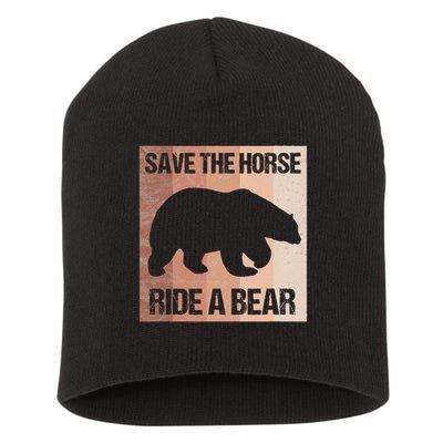 Gay Bear Pride Lgbt Homosexuality Gift Short Acrylic Beanie