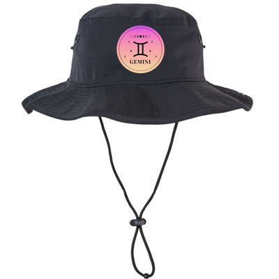 Gemini Birthday Present Wo Zodiac Sign Gemini Legacy Cool Fit Booney Bucket Hat