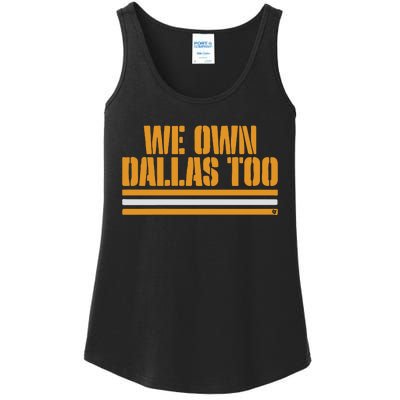 Green Bay Packer We Own Dallas Too Ladies Essential Tank