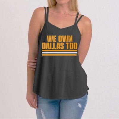 Green Bay Packer We Own Dallas Too Women's Strappy Tank