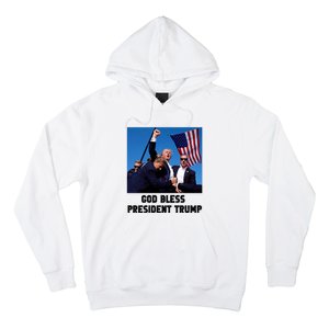 God Bless President Trump Donald Trump 2024 Hoodie