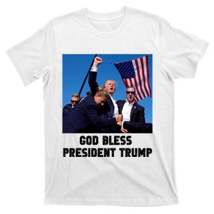 God Bless President Trump Donald Trump 2024 T-Shirt