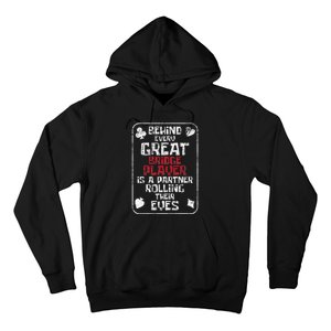 Great Bridge Player Deck Dealer Bridge Card Game Cardplay Hoodie