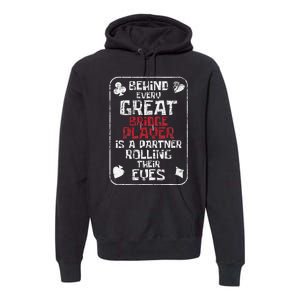 Great Bridge Player Deck Dealer Bridge Card Game Cardplay Premium Hoodie