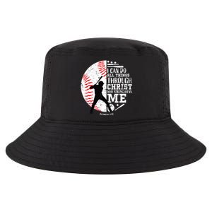 Gifts Baseball Players Teens Boy Christian Bible Verse Cool Comfort Performance Bucket Hat