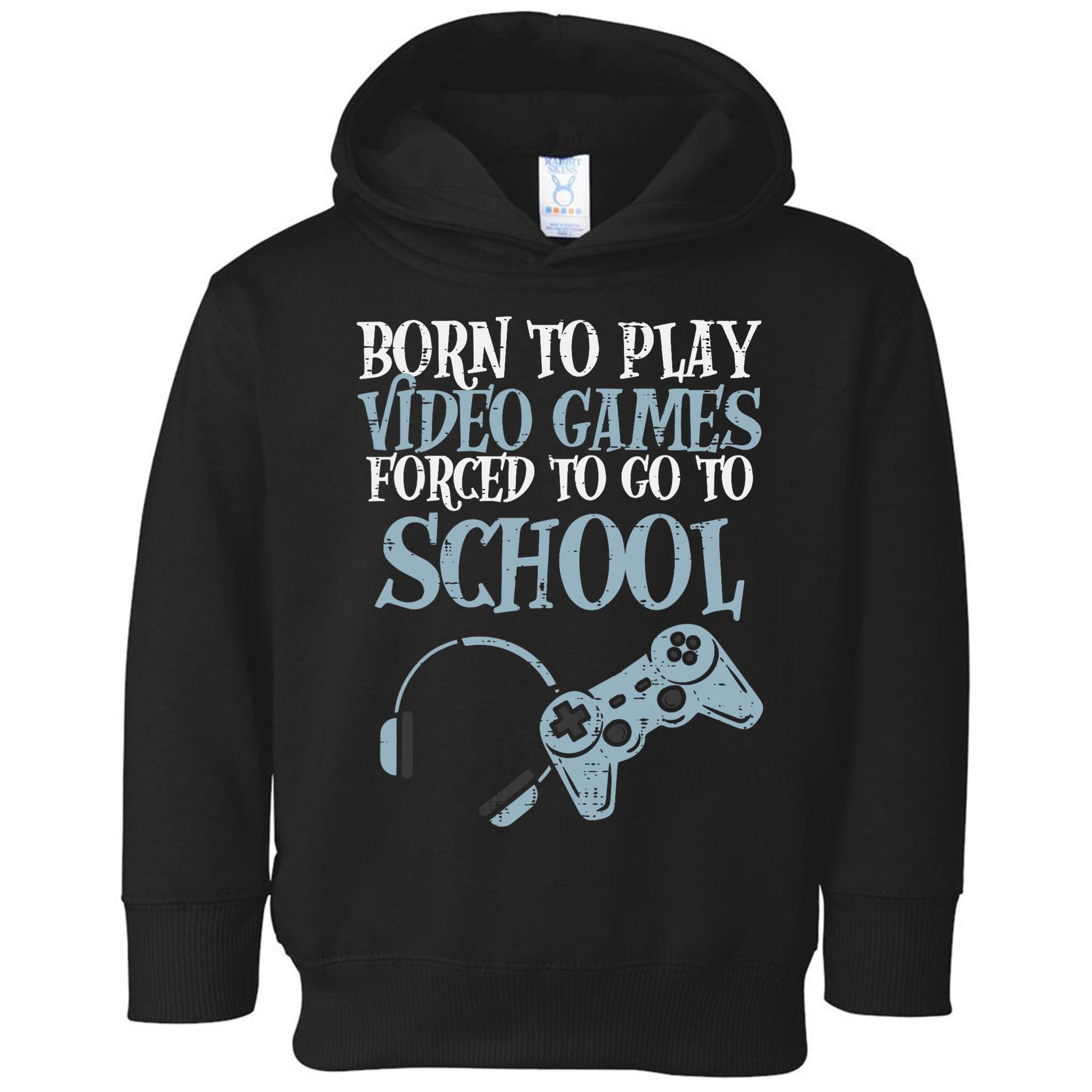 Gamer Born Play Video Game Fun Gaming Toddler Hoodie
