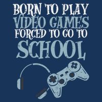 Gamer Born Play Video Game Fun Gaming Infant Baby Jersey Bodysuit