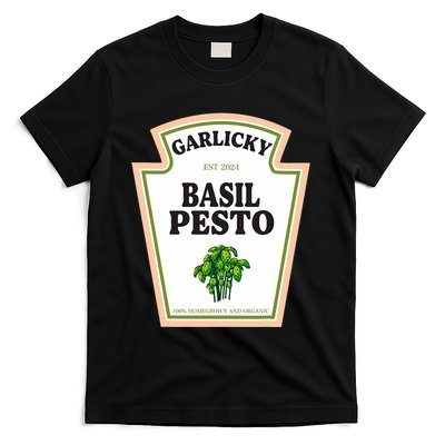 Garlicky Basil Pesto Condiment Costume Party Matching T-Shirt