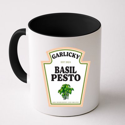 Garlicky Basil Pesto Condiment Costume Party Matching Mug