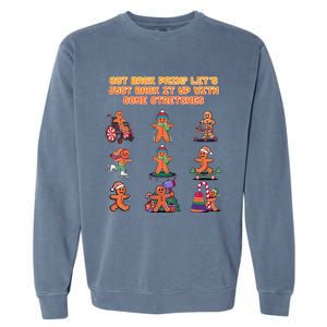 Got Back Pain Let’S Just Back It Up With Some Stretches Garment-Dyed Sweatshirt