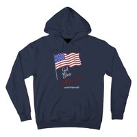 God Bless Pickleball Fun Pickleball Pickleball Flag Hoodie