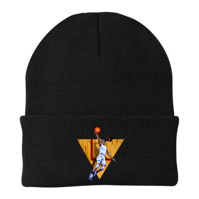 Girl Basketball Player Layup In Action Beanie
