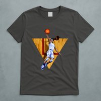 Girl Basketball Player Layup In Action T-Shirt