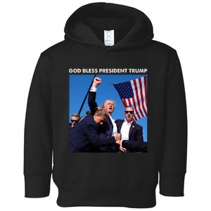 God Bless President Trump Trending Trump Was Just Shot At Pennsylvania Toddler Hoodie