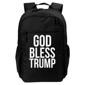 God Bless President Donald Trump Gift Daily Commute Backpack