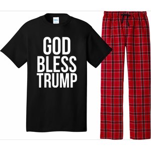 God Bless President Donald Trump Gift Pajama Set