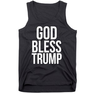 God Bless President Donald Trump Gift Tank Top