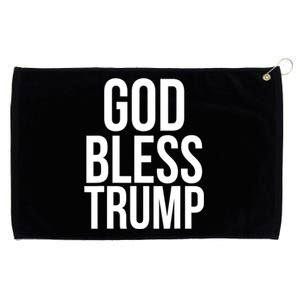 God Bless President Donald Trump Gift Grommeted Golf Towel