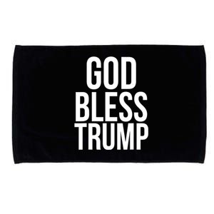 God Bless President Donald Trump Gift Microfiber Hand Towel