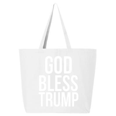 God Bless President Donald Trump Gift 25L Jumbo Tote