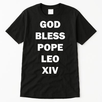 God Bless Pope Leo XIV Tall T-Shirt