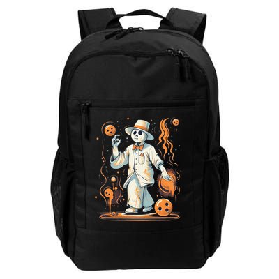 Ghost Bowling Player Halloween Costume Bowler Backpack