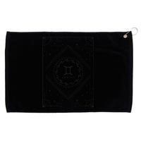 Gemini Birthday Present Zodiac Sign Gemini Grommeted Golf Towel