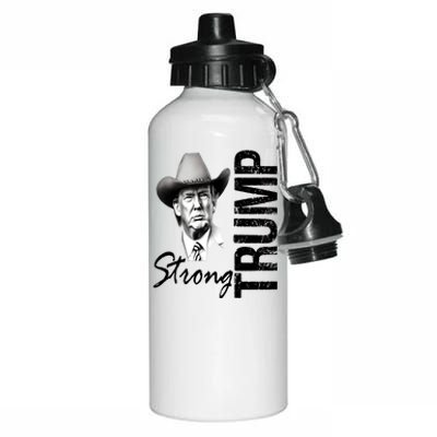 God Bless President Trump Trending Trump Strong 2024 Pennsylvania Aluminum Water Bottle