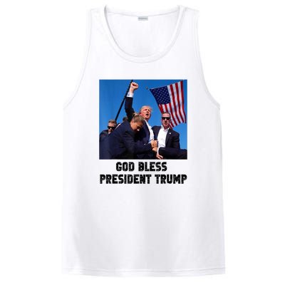 God Bless President Trump Donald Gift Trump 2024 PosiCharge Competitor Tank