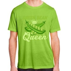 Green Bean Queen Funny Veganism Veggie Gift Adult ChromaSoft Performance T-Shirt