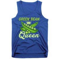 Green Bean Queen Funny Veganism Veggie Gift Tank Top