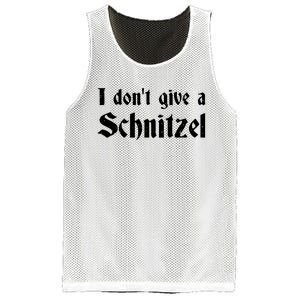 German Beer Quotes Oktoberfest I Dont Give A Schnitzel Mesh Reversible Basketball Jersey Tank