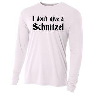 German Beer Quotes Oktoberfest I Dont Give A Schnitzel Cooling Performance Long Sleeve Crew