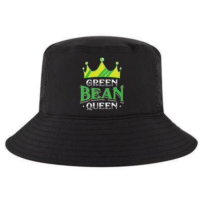 Green Bean Queen Artwork Vegan Gift Cool Comfort Performance Bucket Hat