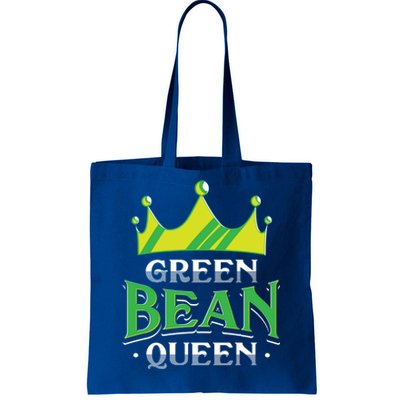 Green Bean Queen Artwork Vegan Gift Tote Bag