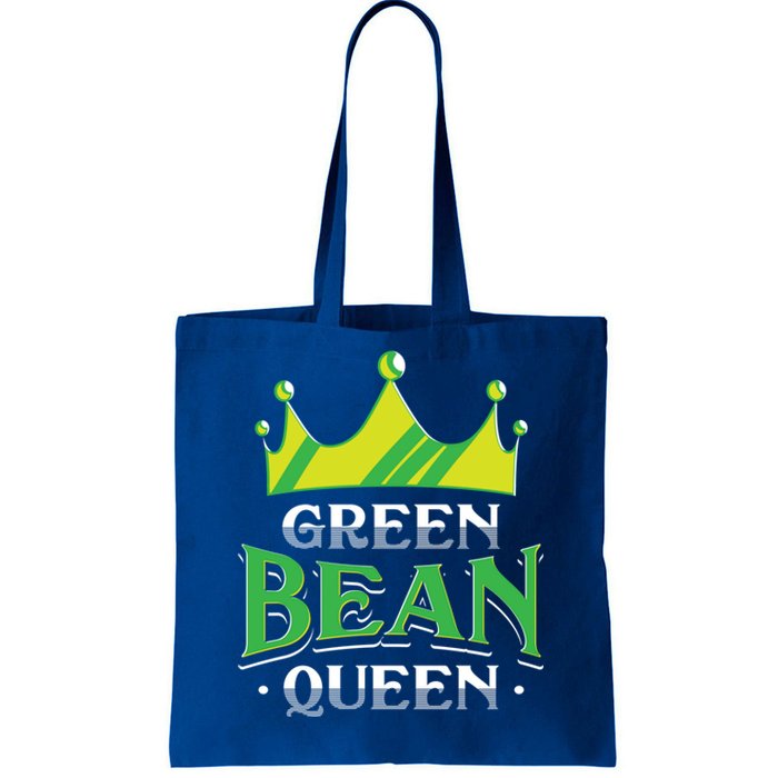 Green Bean Queen Artwork Vegan Gift Tote Bag