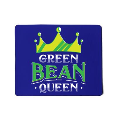 Green Bean Queen Artwork Vegan Gift Mousepad