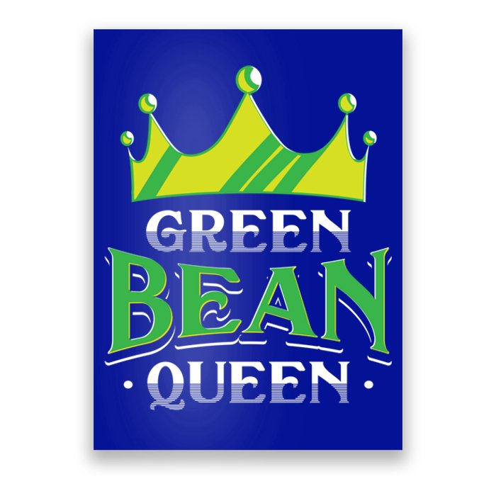 Green Bean Queen Artwork Vegan Gift Poster