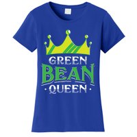 Green Bean Queen Artwork Vegan Gift Women's T-Shirt