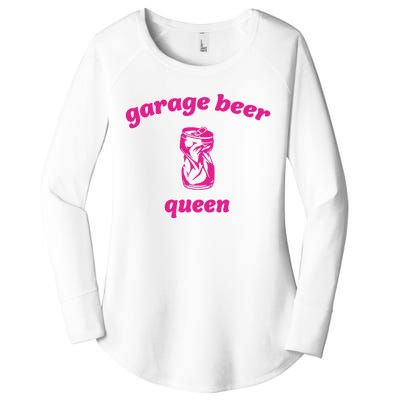 Garage Beer Queen Women's Perfect Tri Tunic Long Sleeve Shirt