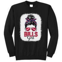 Girl B.I.L.L.S Retro Messy Bun Fan Team Sweatshirt